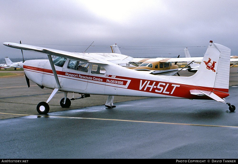 Aircraft Photo of VH-SLT | Cessna 180D | Skysport Parachute Centre | AirHistory.net #22643