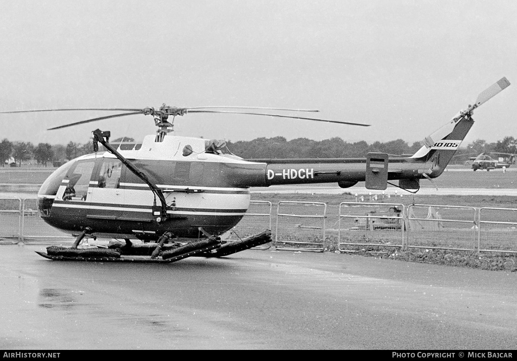 Aircraft Photo of D-HDCH | MBB BO-105CB | AirHistory.net #22660