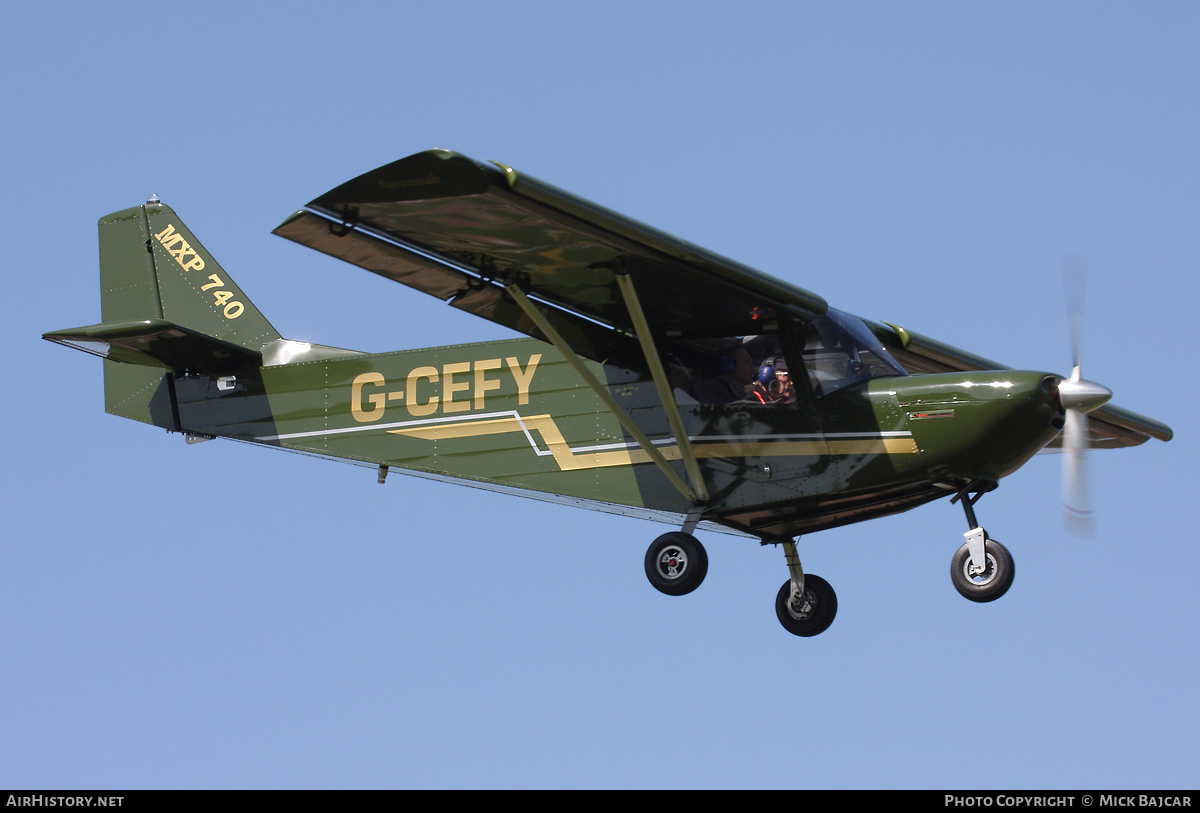 Aircraft Photo of G-CEFY | ICP MXP-740 Savannah VG Jabiru | AirHistory.net #22680