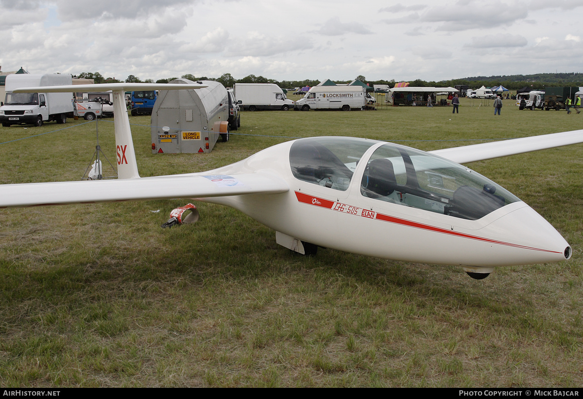 Aircraft Photo of G-CJSX | AMS Flight DG-500 Elan Orion | AirHistory.net #22713