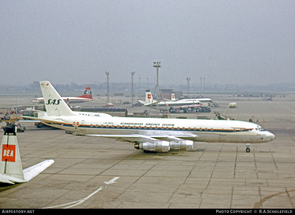 Aircraft Photo of LN-MOH | Douglas DC-8-55 | Scandinavian Airlines System - SAS | AirHistory.net #22718