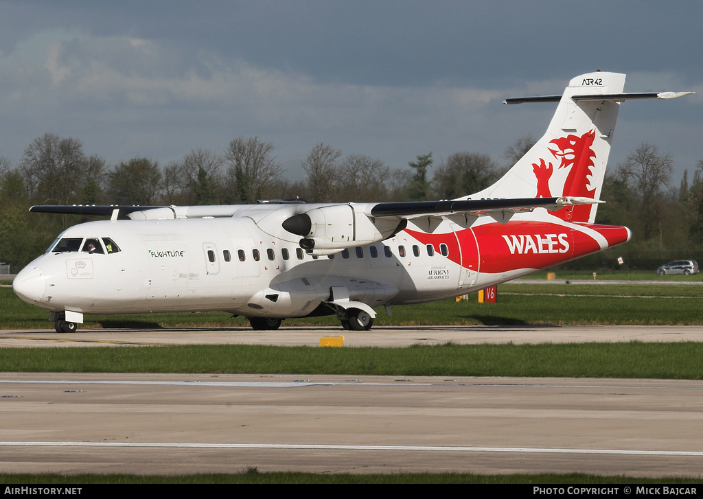 Aircraft Photo of G-CDFF | ATR ATR-42-300 | Air Wales | AirHistory.net #22737