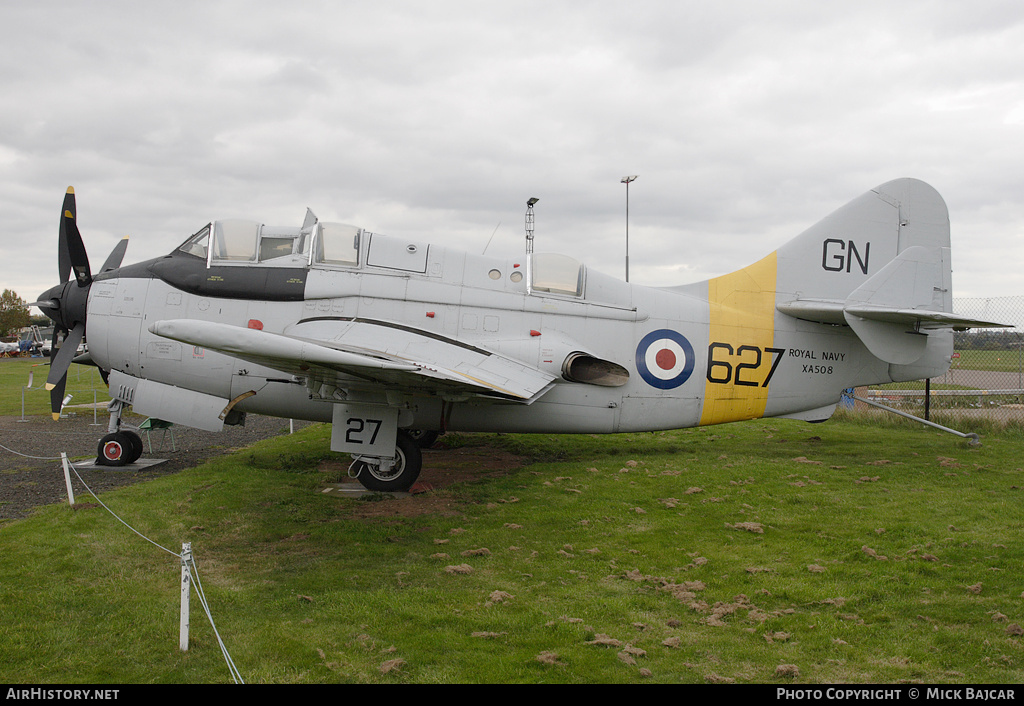 Aircraft Photo of XA508 | Fairey Gannet T.2 | UK - Navy | AirHistory.net #22745