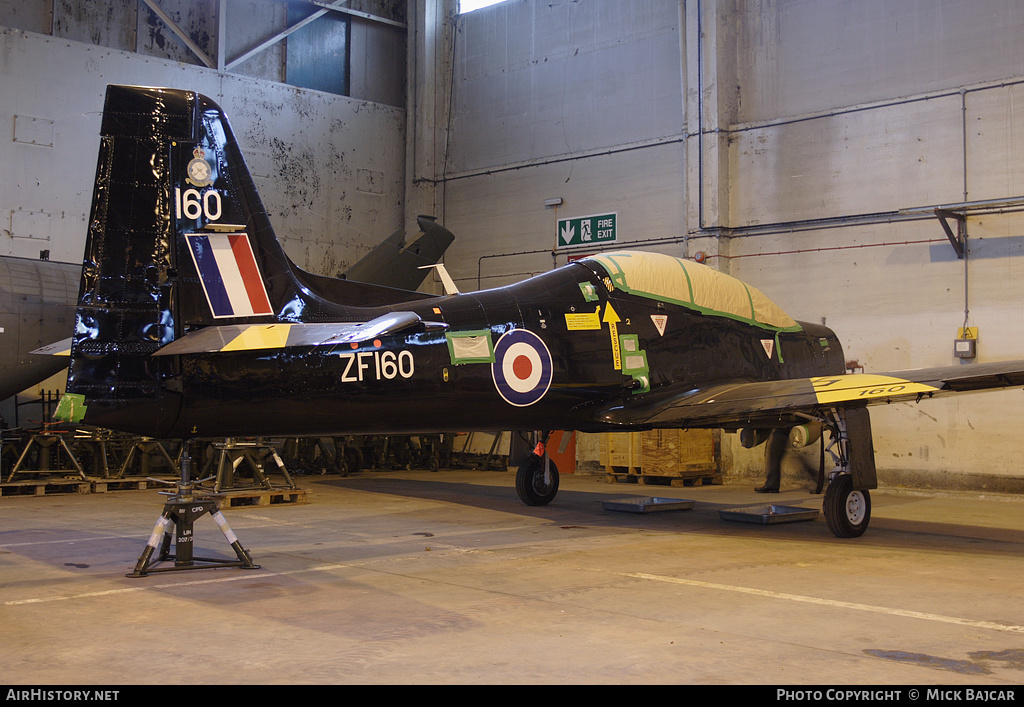 Aircraft Photo of ZF160 | Short S-312 Tucano T1 | UK - Air Force | AirHistory.net #22753