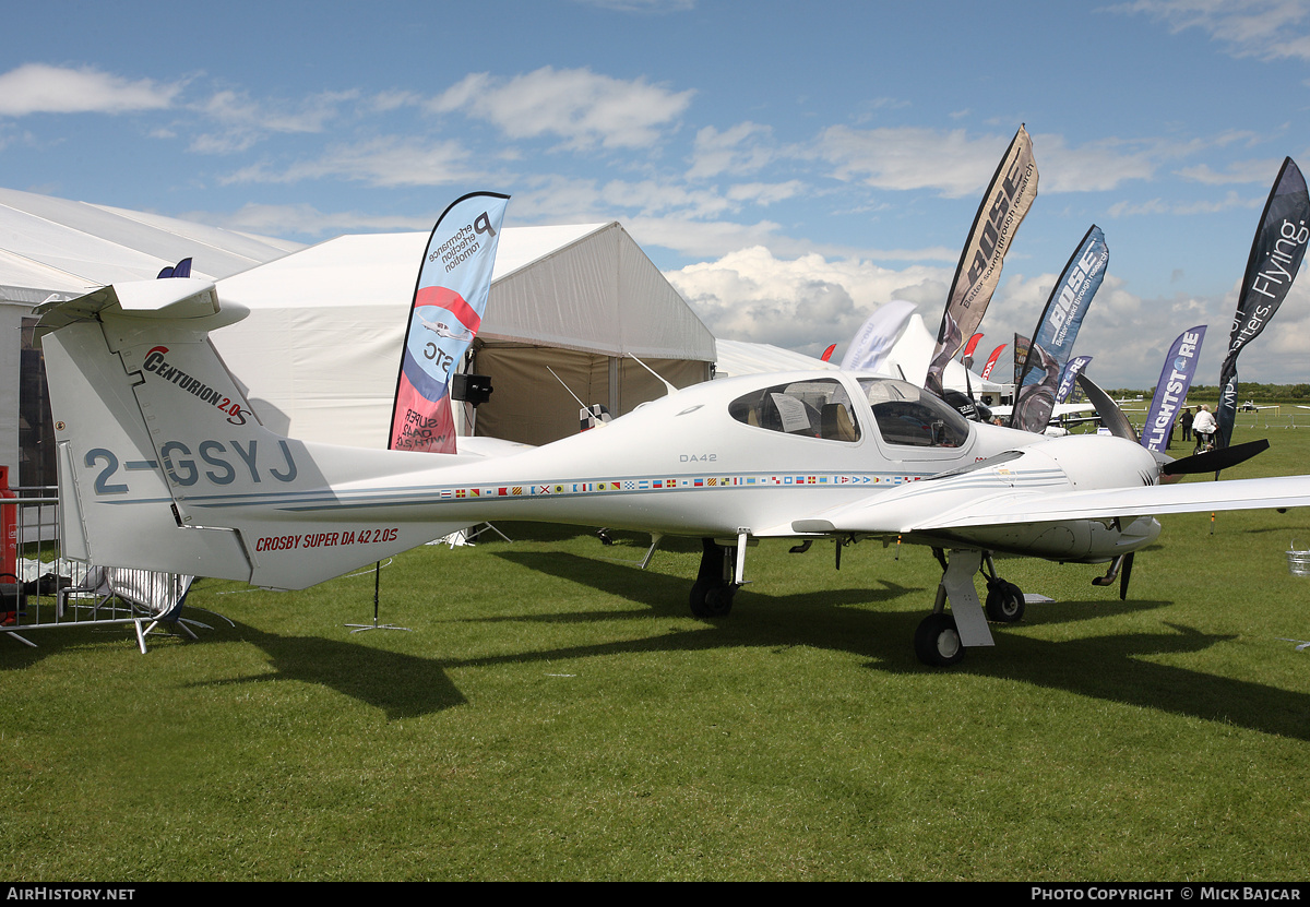 Aircraft Photo of 2-GSYJ | Diamond DA42 Twin Star | AirHistory.net #22768