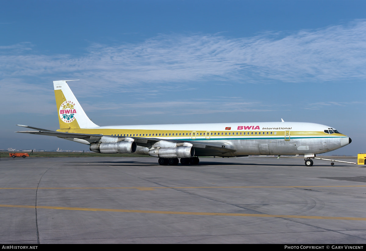 Aircraft Photo of 9Y-TEX | Boeing 707-321B | BWIA International | AirHistory.net #22824