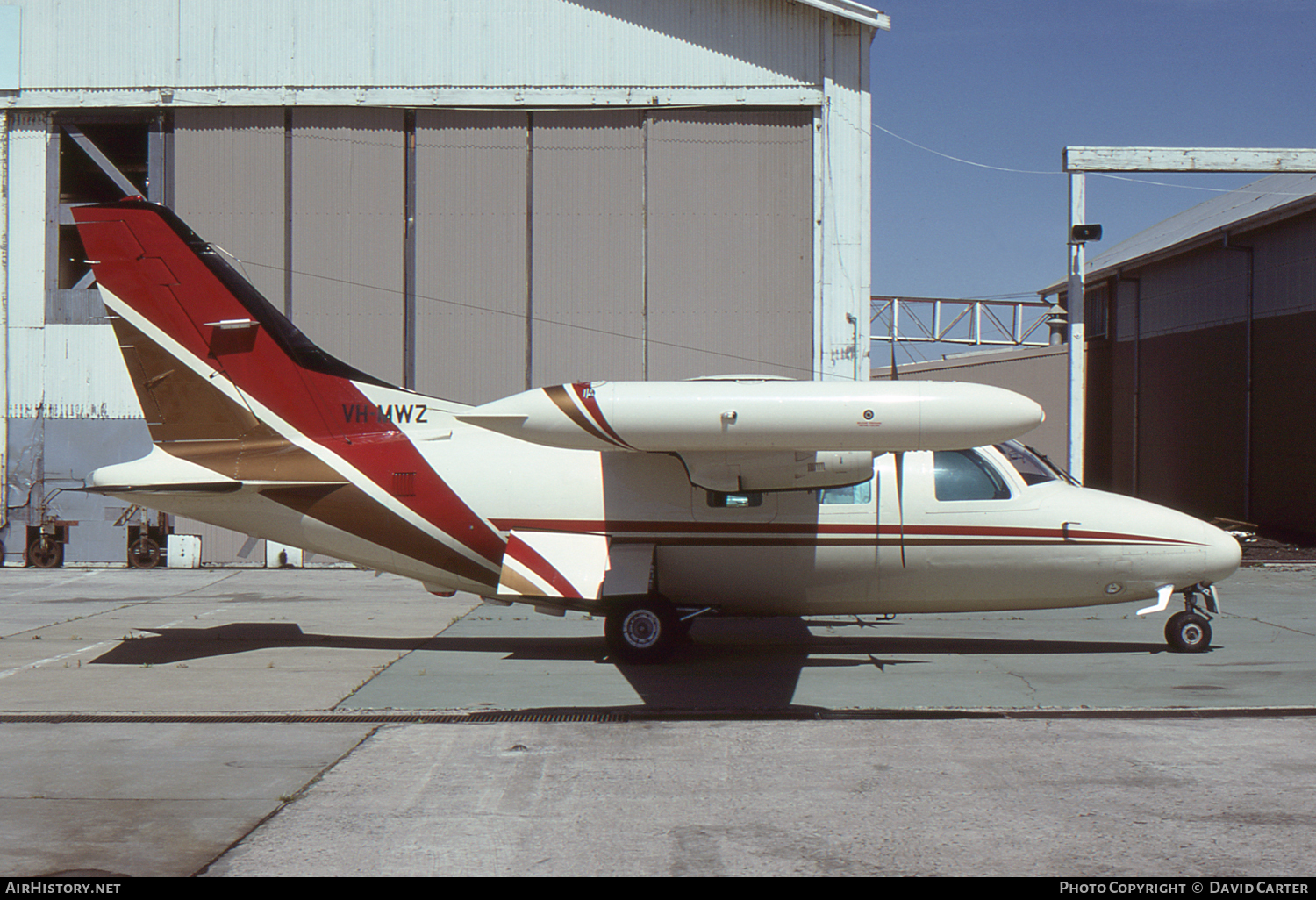 Aircraft Photo of VH-MWZ | Mitsubishi MU-2K (MU-2B-25) | InterAir | AirHistory.net #22843