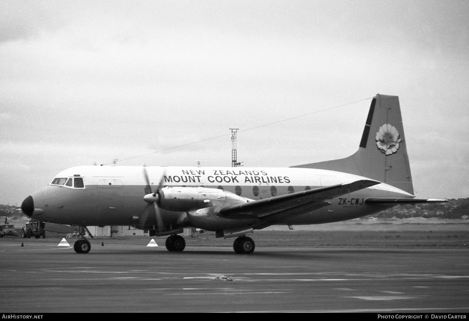 Aircraft Photo of ZK-CWJ | Hawker Siddeley HS-748 Srs2/242 | Mount Cook Airlines | AirHistory.net #22850