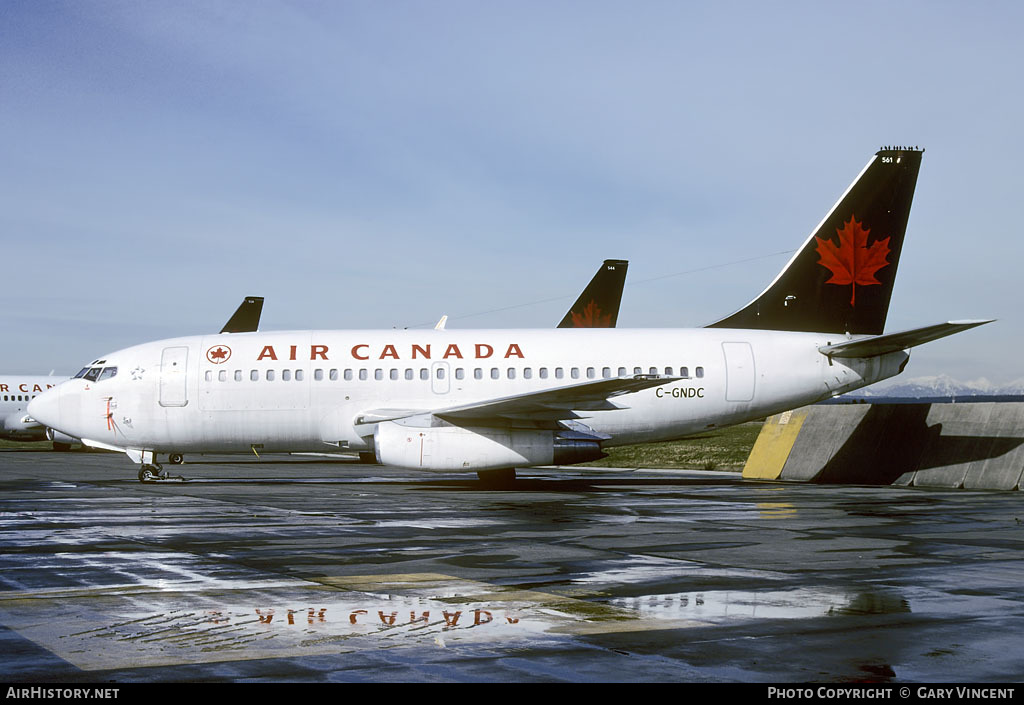 Aircraft Photo of C-GNDC | Boeing 737-242C | Air Canada | AirHistory.net #22854