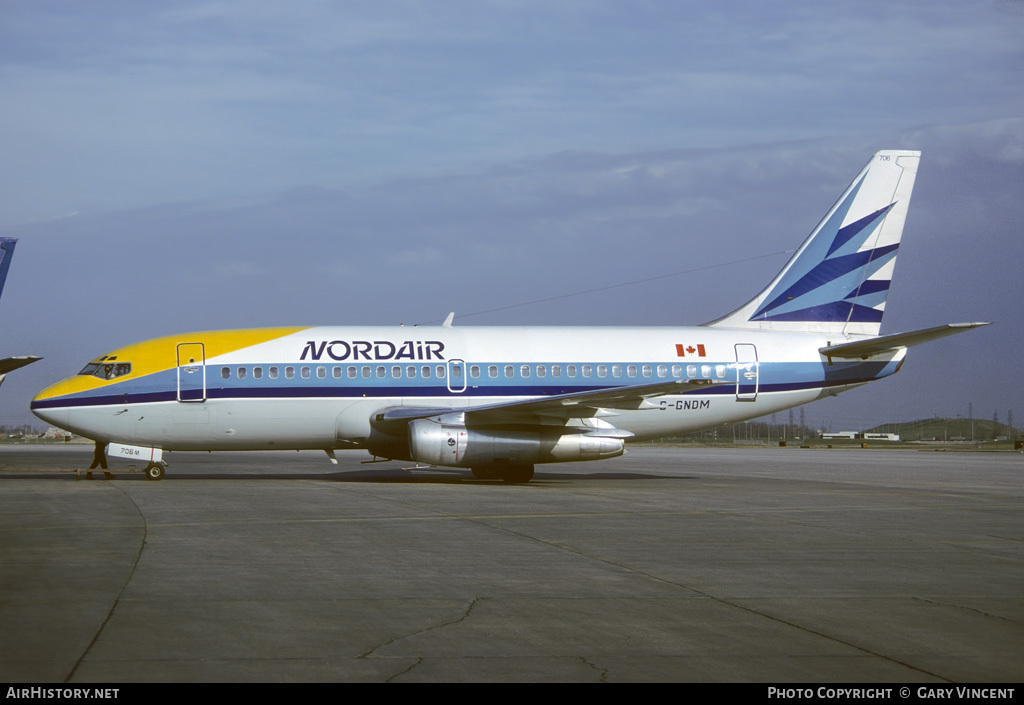 Aircraft Photo of C-GNDM | Boeing 737-242/Adv | Nordair | AirHistory.net #22855