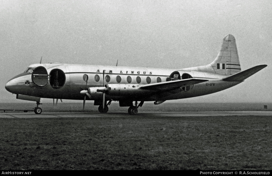 Aircraft Photo of EI-AFW | Vickers 707 Viscount | Aer Lingus | AirHistory.net #22896