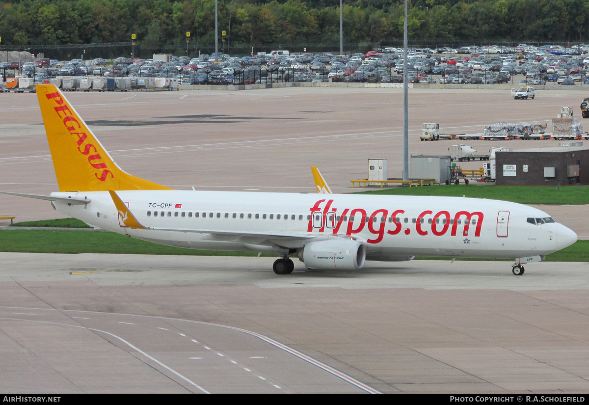 Aircraft Photo of TC-CPF | Boeing 737-82R | Pegasus Airlines | AirHistory.net #22899