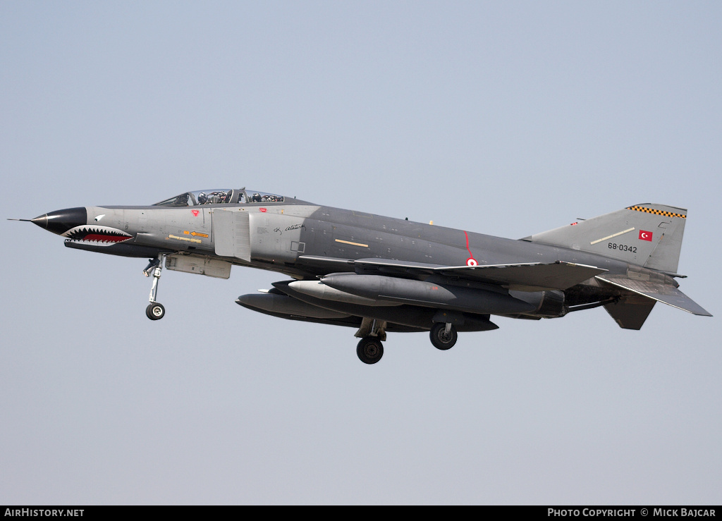 Aircraft Photo of 68-0342 | McDonnell Douglas F-4E Phantom II | Turkey - Air Force | AirHistory.net #22915