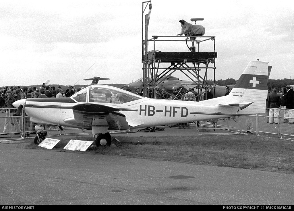 Aircraft Photo of HB-HFD | FFA AS-202/18A Bravo | AirHistory.net #22917