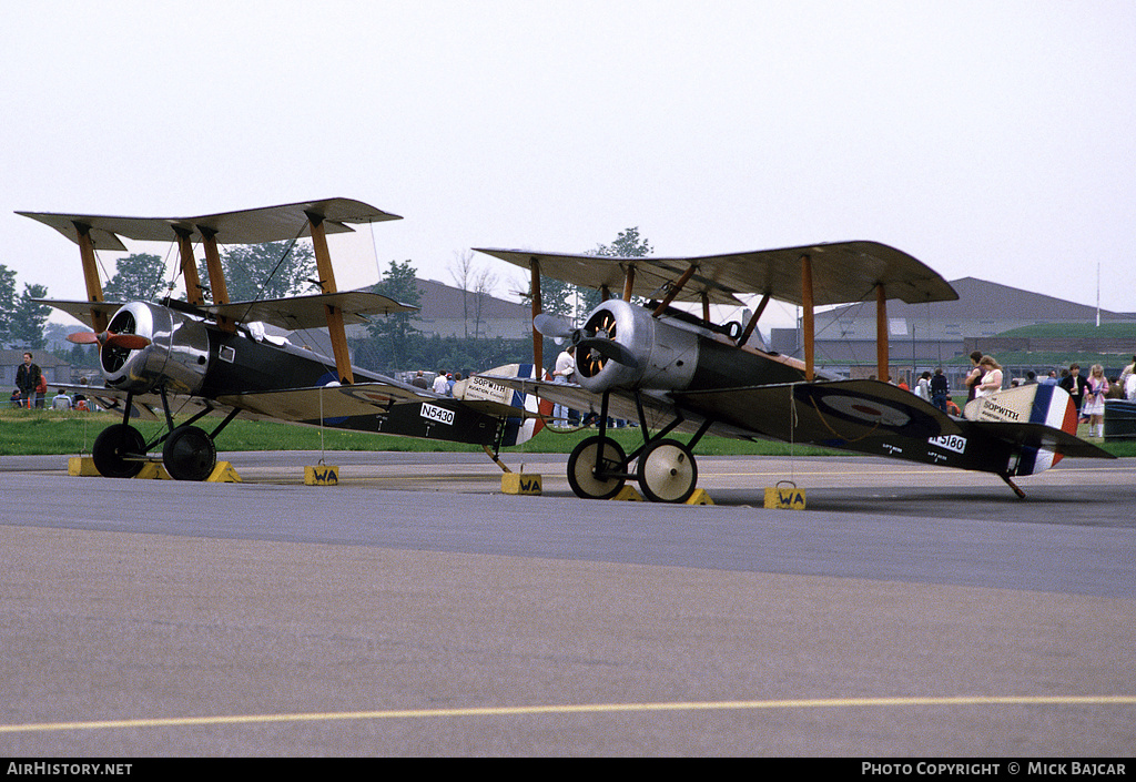 Aircraft Photo of G-EBKY / N5180 | Sopwith Pup | UK - Air Force | AirHistory.net #22918