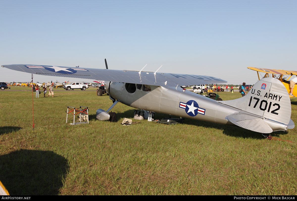 Aircraft Photo of N1ZB / 17012 | Cessna LC-126C (195) | USA - Army | AirHistory.net #22928