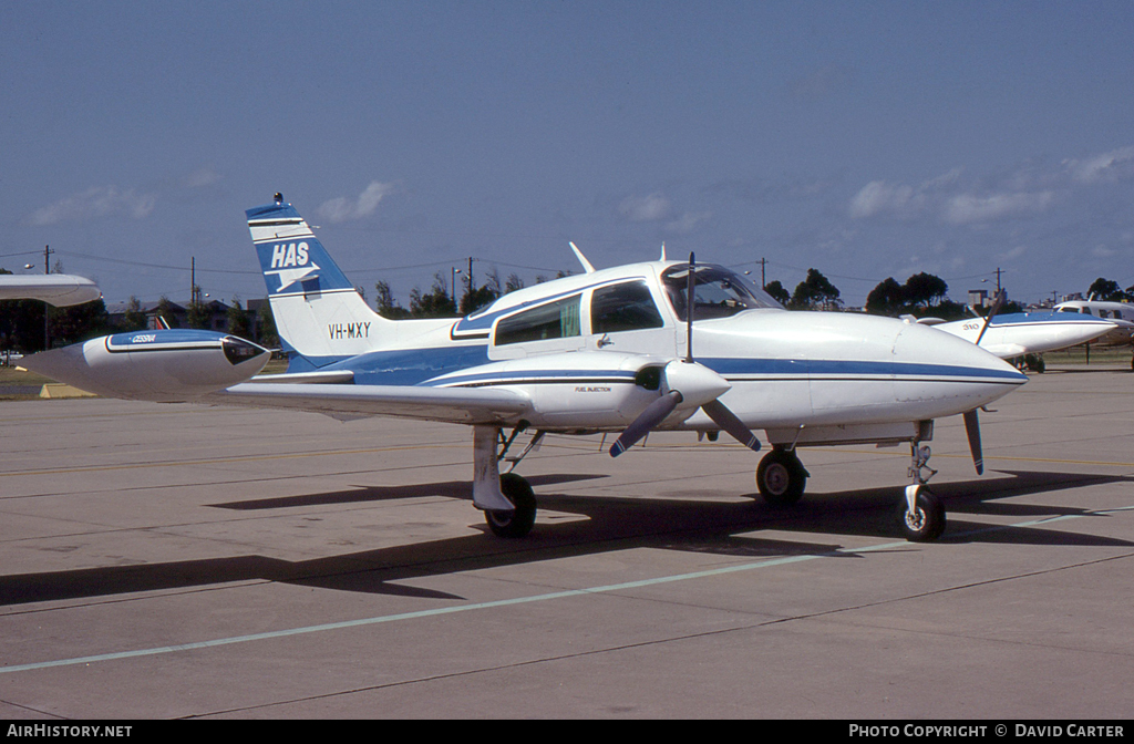 Aircraft Photo of VH-MXY | Cessna 310R | Hazelton Air Services - HAS | AirHistory.net #22941