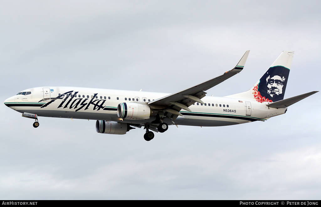 Aircraft Photo of N536AS | Boeing 737-890 | Alaska Airlines | AirHistory.net #22955