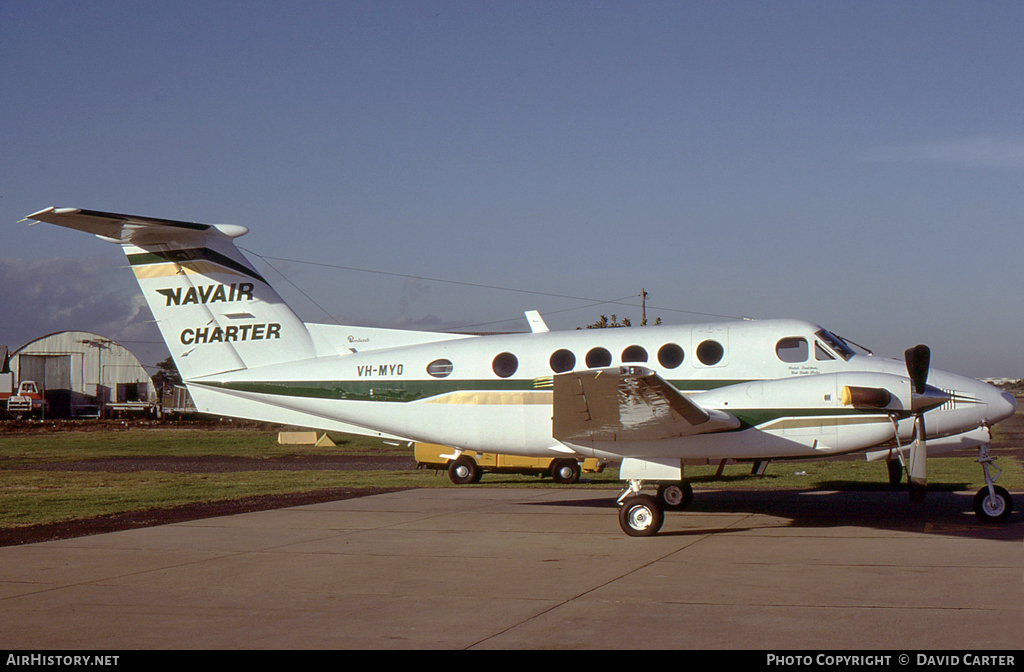 Aircraft Photo of VH-MYO | Beech 200 Super King Air | Navair | AirHistory.net #22973