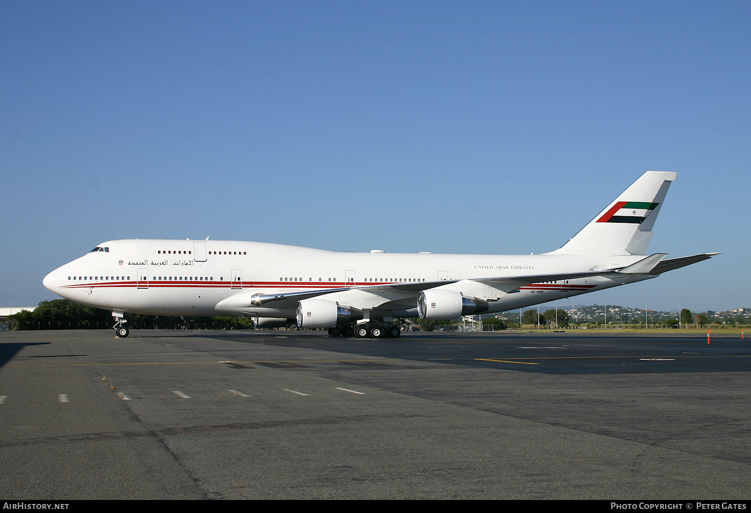 Aircraft Photo of A6-HRM | Boeing 747-422 | United Arab Emirates Government | AirHistory.net #22981