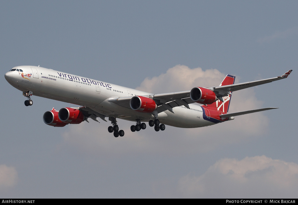 Aircraft Photo of G-VEIL | Airbus A340-642 | Virgin Atlantic Airways | AirHistory.net #22985