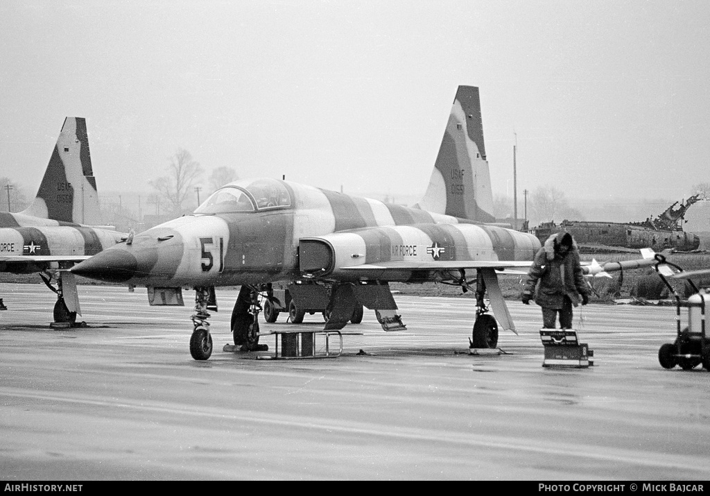 Aircraft Photo of 74-1551 / 01551 | Northrop F-5E Tiger II | USA - Air Force | AirHistory.net #22994