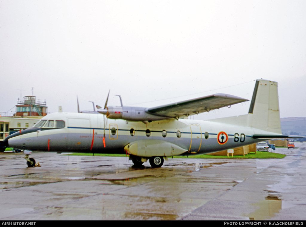 Aircraft Photo of 60 | Aerospatiale N-262E | France - Navy | AirHistory.net #23005