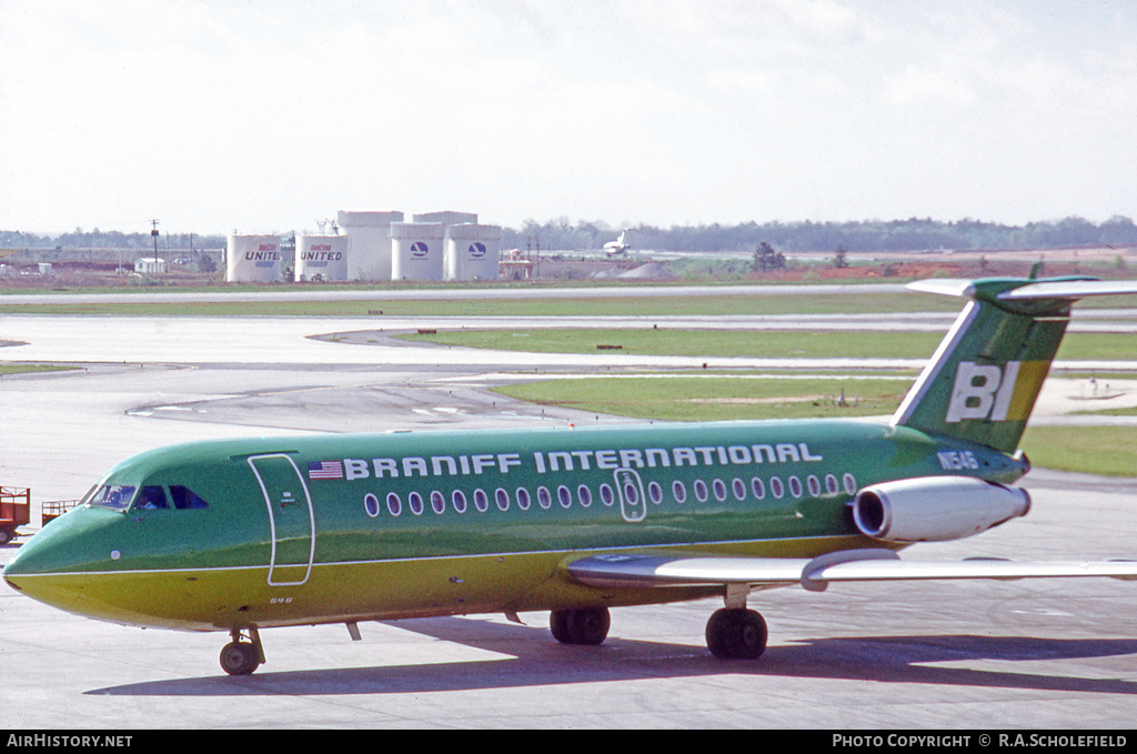 Aircraft Photo of N1546 | BAC 111-203AE One-Eleven | Braniff International Airways | AirHistory.net #23008