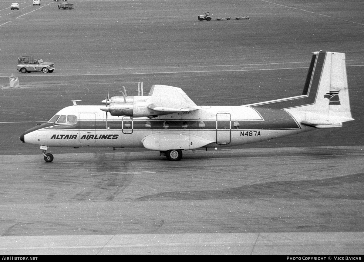 Aircraft Photo of N487A | Nord 262A-30 | Altair Airlines | AirHistory.net #23032