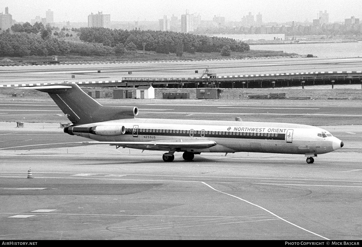 Aircraft Photo of N259US | Boeing 727-251 | Northwest Orient Airlines | AirHistory.net #23034