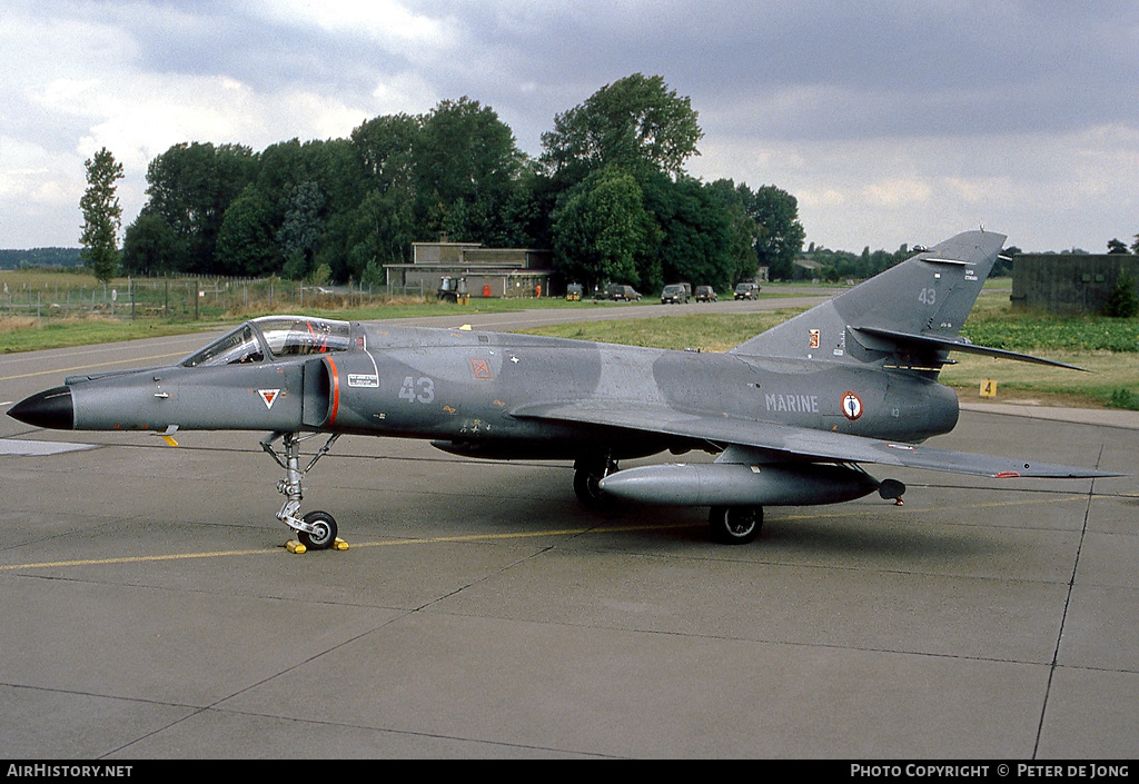 Aircraft Photo of 43 | Dassault Super Etendard | France - Navy | AirHistory.net #23036