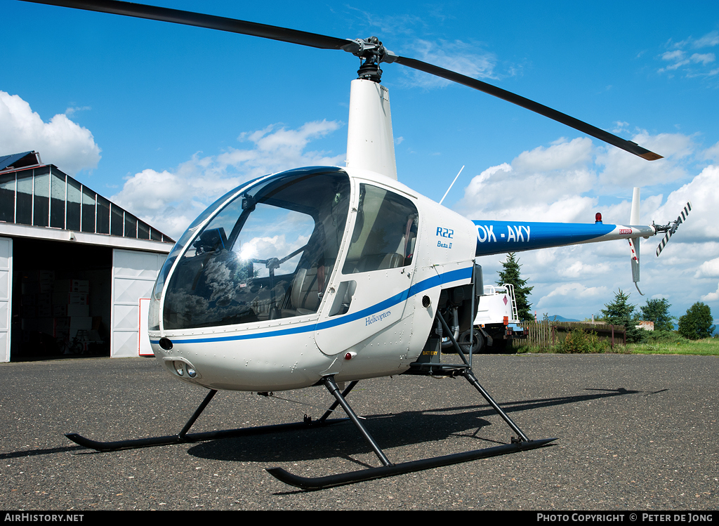 Aircraft Photo of OK-AKY | Robinson R-22 Beta II | AirHistory.net #23039