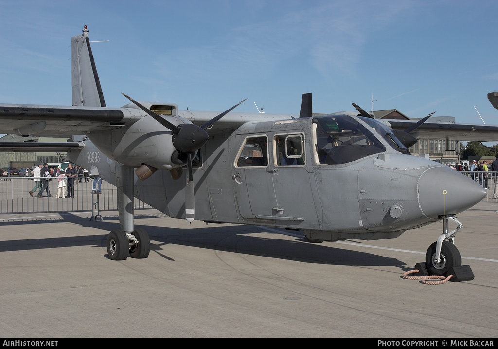Aircraft Photo of ZG993 | Pilatus Britten-Norman BN-2T Islander AL1 | UK - Army | AirHistory.net #23053