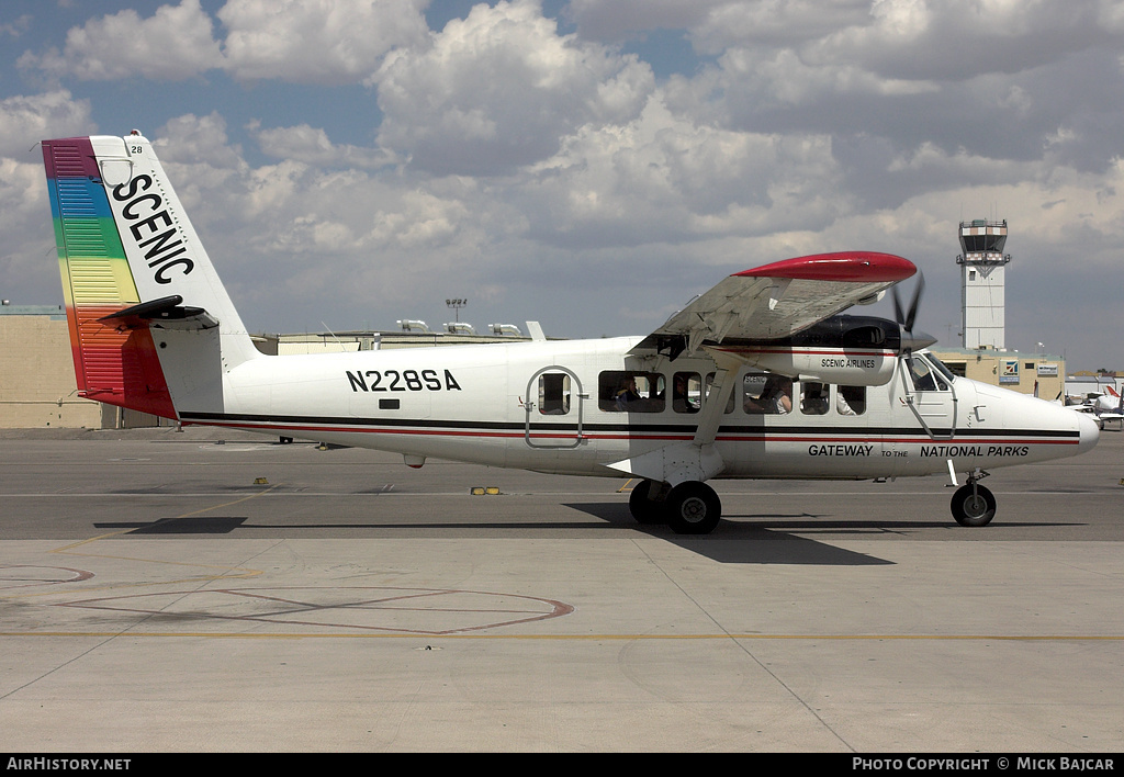 Aircraft Photo of N228SA | De Havilland Canada DHC-6-300 VistaLiner | Scenic Airlines | AirHistory.net #23058