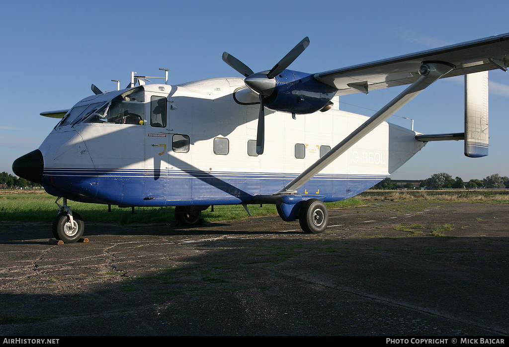 Aircraft Photo of G-BEOL | Short SC.7 Skyvan 3-100 | AirHistory.net #23061