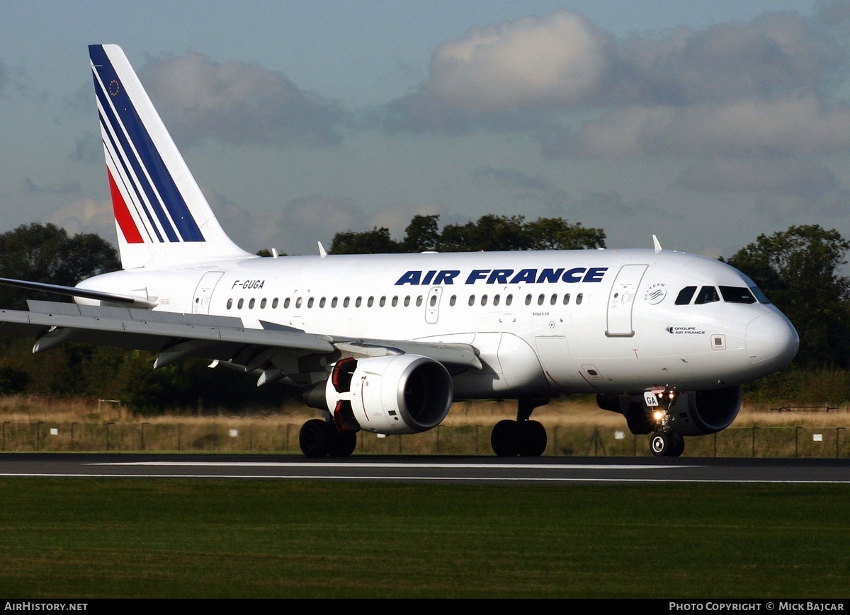Aircraft Photo of F-GUGA | Airbus A318-111 | Air France | AirHistory.net #23086