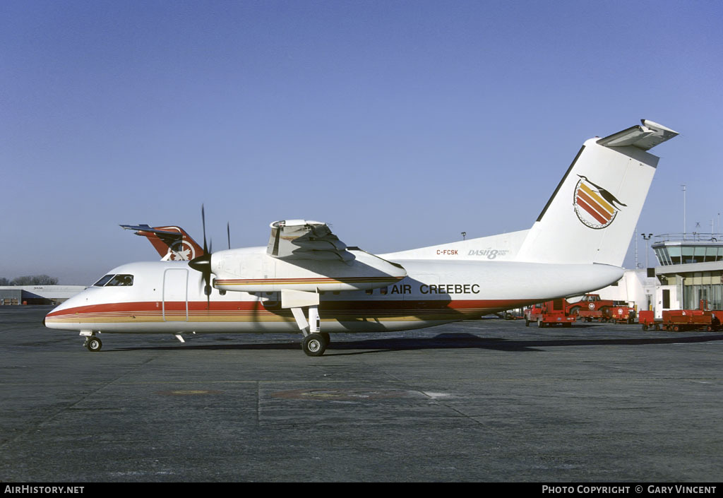 Aircraft Photo of C-FCSK | De Havilland Canada DHC-8-102 Dash 8 | Air Creebec | AirHistory.net #23102