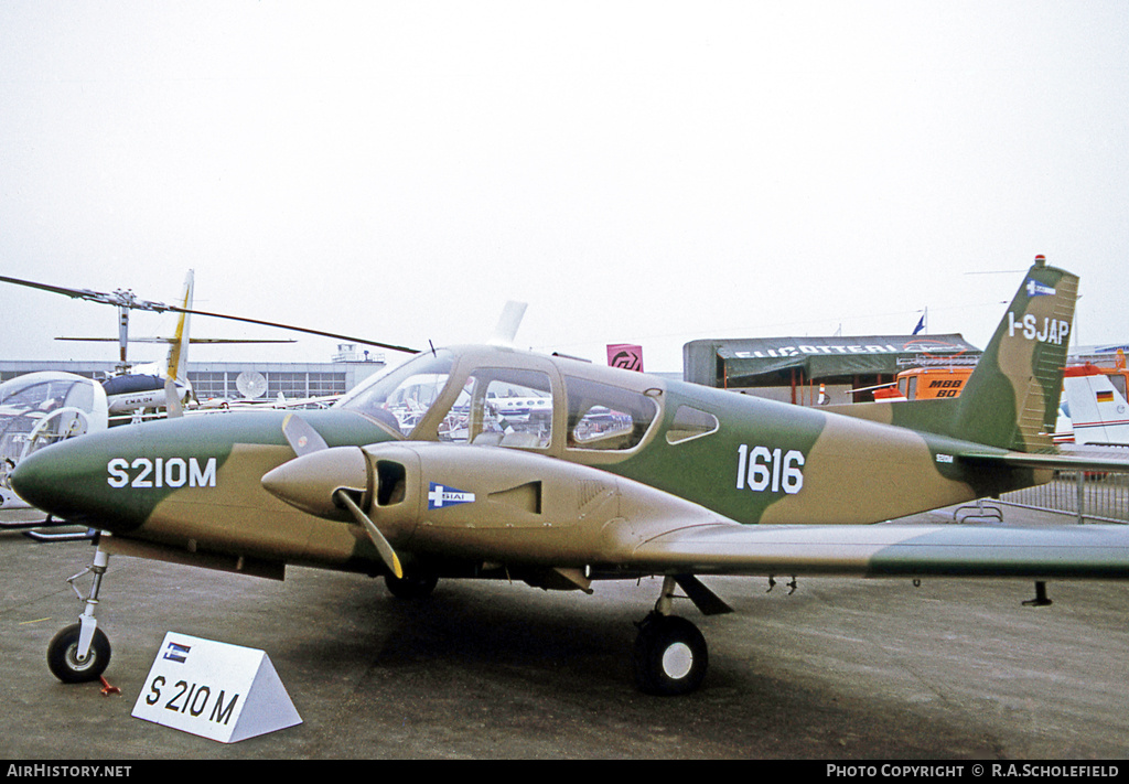 Aircraft Photo of I-SJAP | SIAI-Marchetti S-210M | SIAI-Marchetti | AirHistory.net #23129