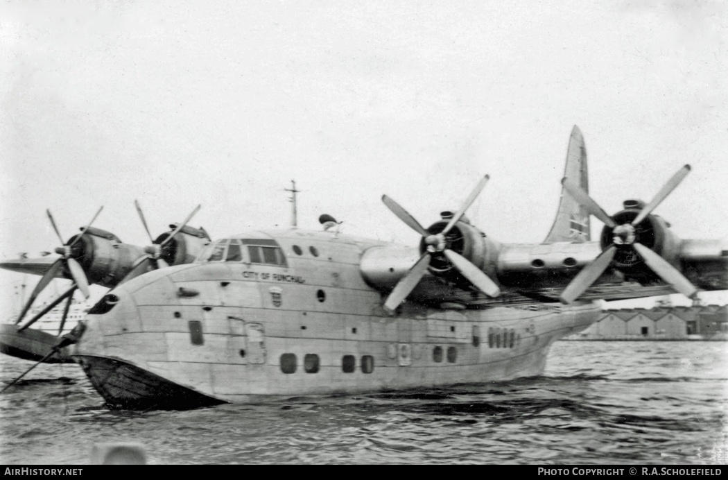 Aircraft Photo of G-ANAJ | Short S.45 Solent 4 | Aquila Airways | AirHistory.net #23132