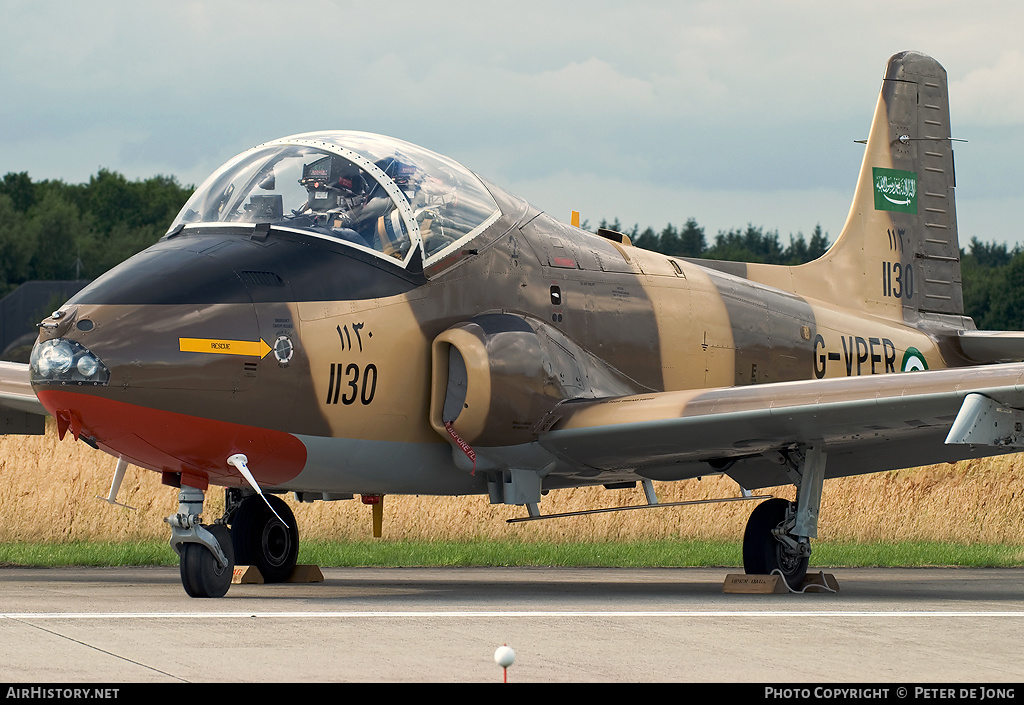 Aircraft Photo of G-VPER / 1130 | BAC 167 Strikemaster Mk80A | Saudi Arabia - Air Force | AirHistory.net #23137