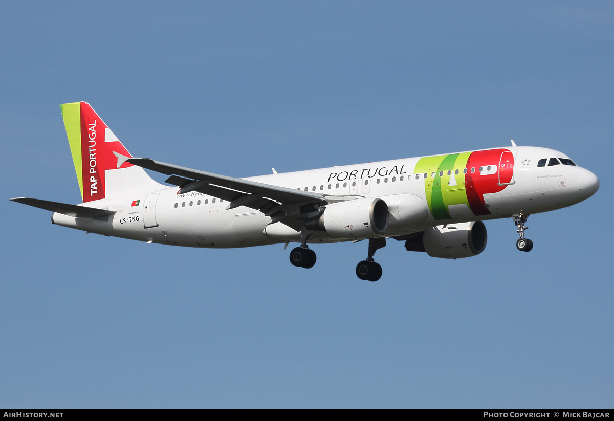 Aircraft Photo of CS-TNG | Airbus A320-214 | TAP Portugal | AirHistory.net #23142