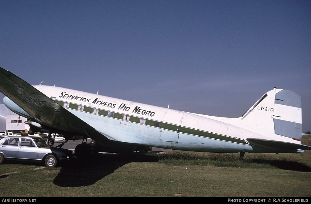 Aircraft Photo of LV-JIG | Douglas C-47B Skytrain | Servicios Aereos Rio Negro | AirHistory.net #23144