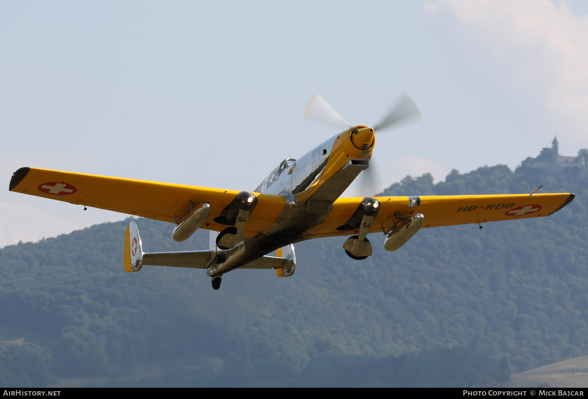 Aircraft Photo of HB-RDB / C-494 | F+W C-3605 | Switzerland - Air Force | AirHistory.net #23150