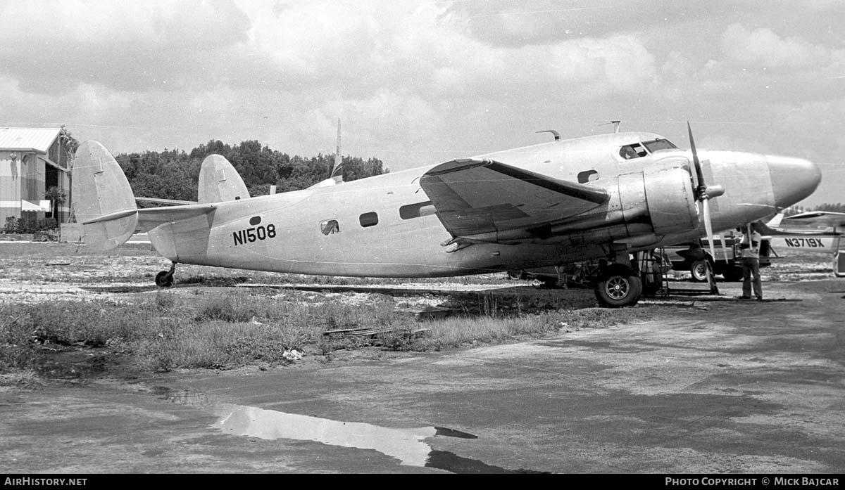 Aircraft Photo of N1508 | Lockheed 18-56 Lodestar | AirHistory.net #23164