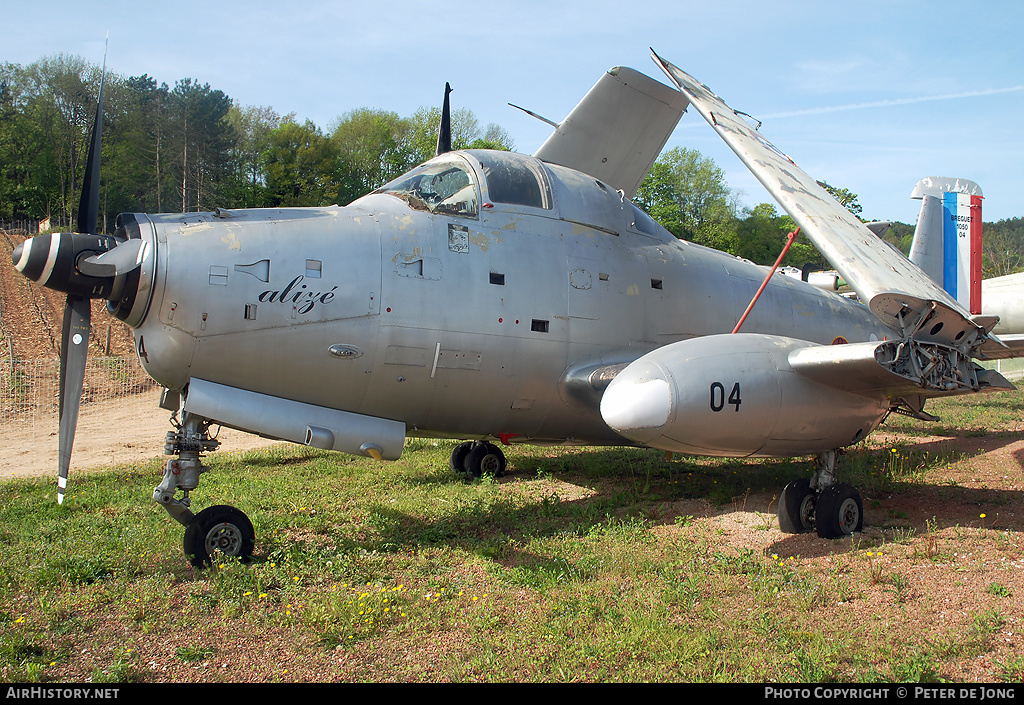 Aircraft Photo of 04 | Bréguet 1050 Alizé | France - Navy | AirHistory.net #23169