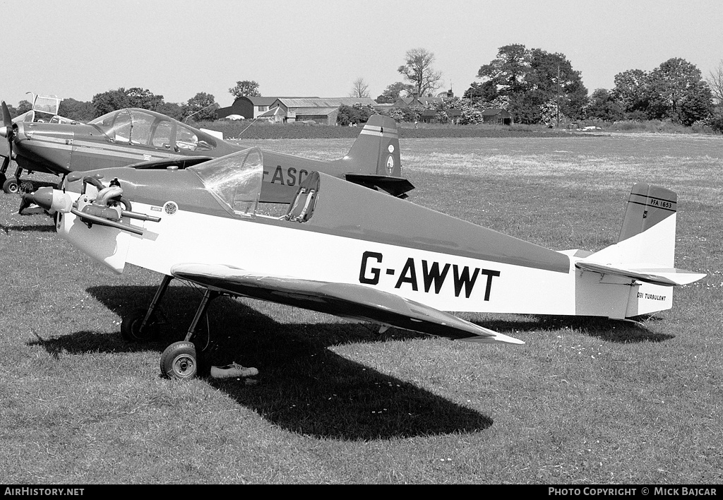 Aircraft Photo of G-AWWT | Druine D-31 Turbulent | AirHistory.net #23180