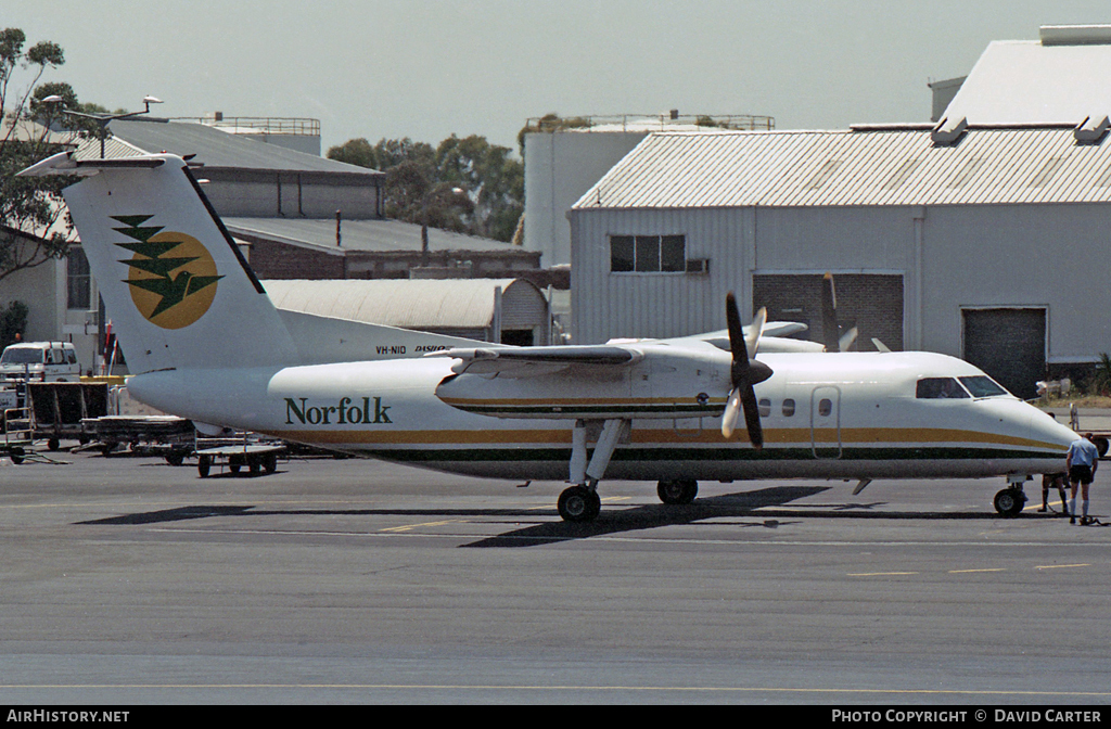 Aircraft Photo of VH-NID | De Havilland Canada DHC-8-103 Dash 8 | Norfolk Island Airlines | AirHistory.net #23212