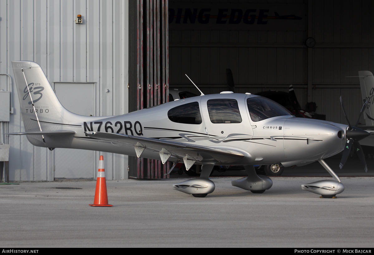 Aircraft Photo of N762RQ | Cirrus SR-22 G3-GTS Turbo | AirHistory.net #23223