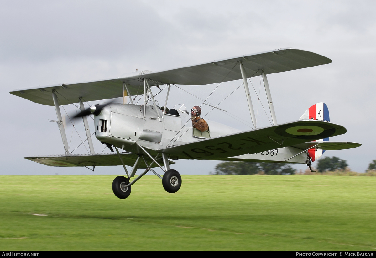 Aircraft Photo of G-MOTH / K2567 | De Havilland D.H. 82A Tiger Moth | UK - Air Force | AirHistory.net #23237
