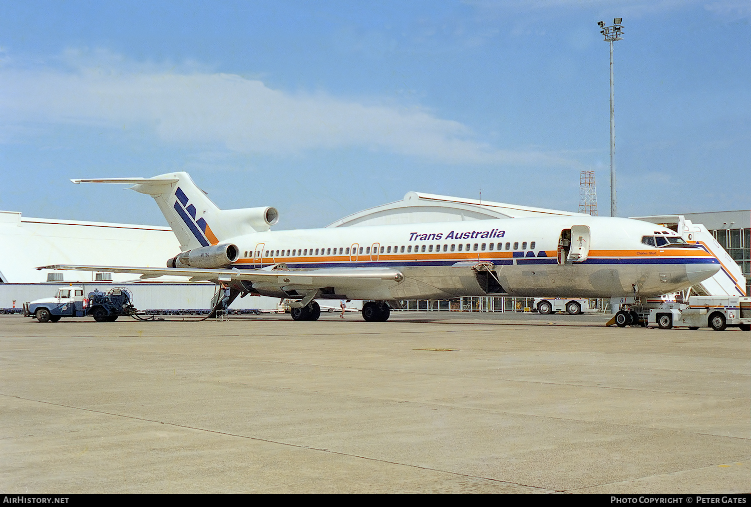 Aircraft Photo of VH-TBG | Boeing 727-276/Adv | Trans-Australia Airlines - TAA | AirHistory.net #23240